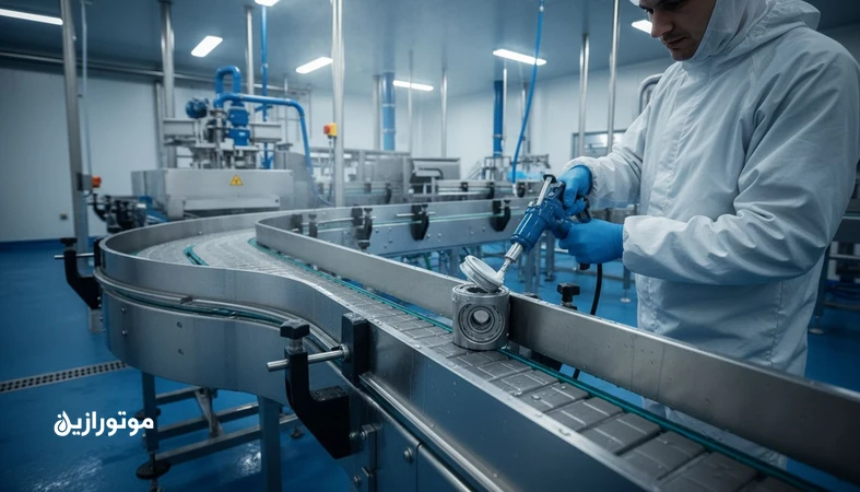 انتخاب گریس H1 برای یاتاقان‌های خط بسته‌بندی صنایع غذایی با تمرکز بر کاهش توقف و جلوگیری از آلودگی