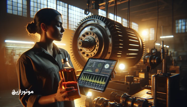 خواندن یکپارچه سوابق روانکار در کنار نمودار ارتعاش و روند دما برای نگهداری پیش‌بینانه تجهیزات صنعتی