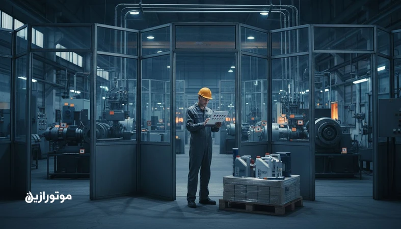 استانداردسازی روغن و گریس در چند سالن تولید با کاهش تنوع اقلام و کنترل ریسک خرابی تجهیزات