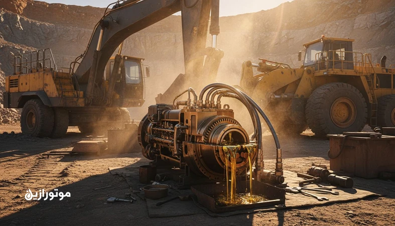 انتخاب ISO VG روغن هیدرولیک برای ناوگان معدنی با توجه به دما و شوک‌لود در سیستم پمپ و مدار هیدرولیک