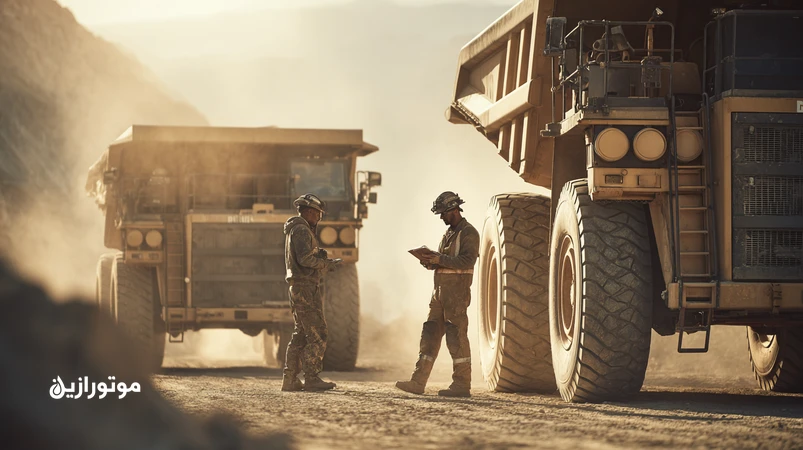 تحلیل میدانی مصرف روغن در ناوگان معدنی با مقایسه دو کامیون مشابه و بررسی عوامل بار، شیب و کیفیت سرویس