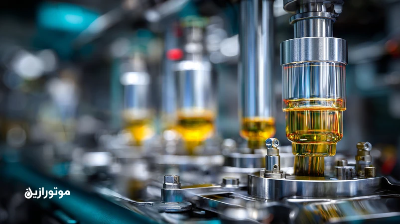 Industrial gas engine generator with ultra clean lubricating oil and advanced filtration system according to ISO 4406 in a modern power plant