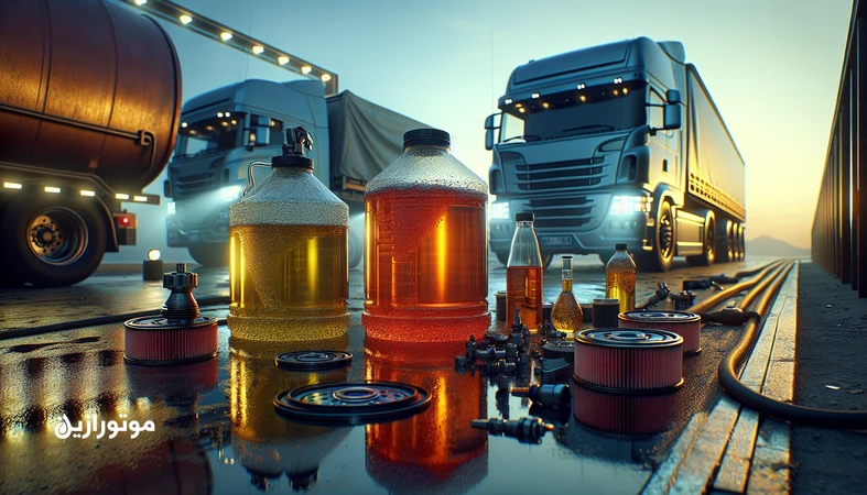 مقایسه روغن دیزل 15W 40 و 10W 30 برای ناوگان سنگین با تمرکز بر مصرف سوخت و حفاظت موتور
