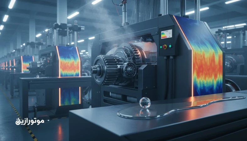 کاهش مصرف انرژی در خطوط نساجی با تمرکز بر اصطکاک پنهان و انتخاب روانکار کم اتلاف در گیربکس و یاتاقان