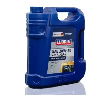 تصویر روغن موتور لوبرین مدل 20W 50 SL (۴ لیتر)