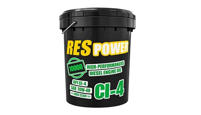 روغن موتور دیزلی رسکو RES CI 4 10W 40، 15W 40 ، 20W 50 (فله، ۱۹ و ۲۰۸ لیتر)