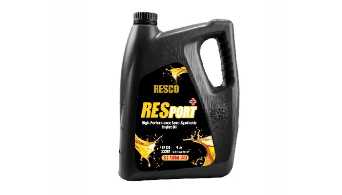 روغن موتور رسکو RES SL 10W 40 و 20W 50 (فله، ۴ و ۲۰۸ لیتر)